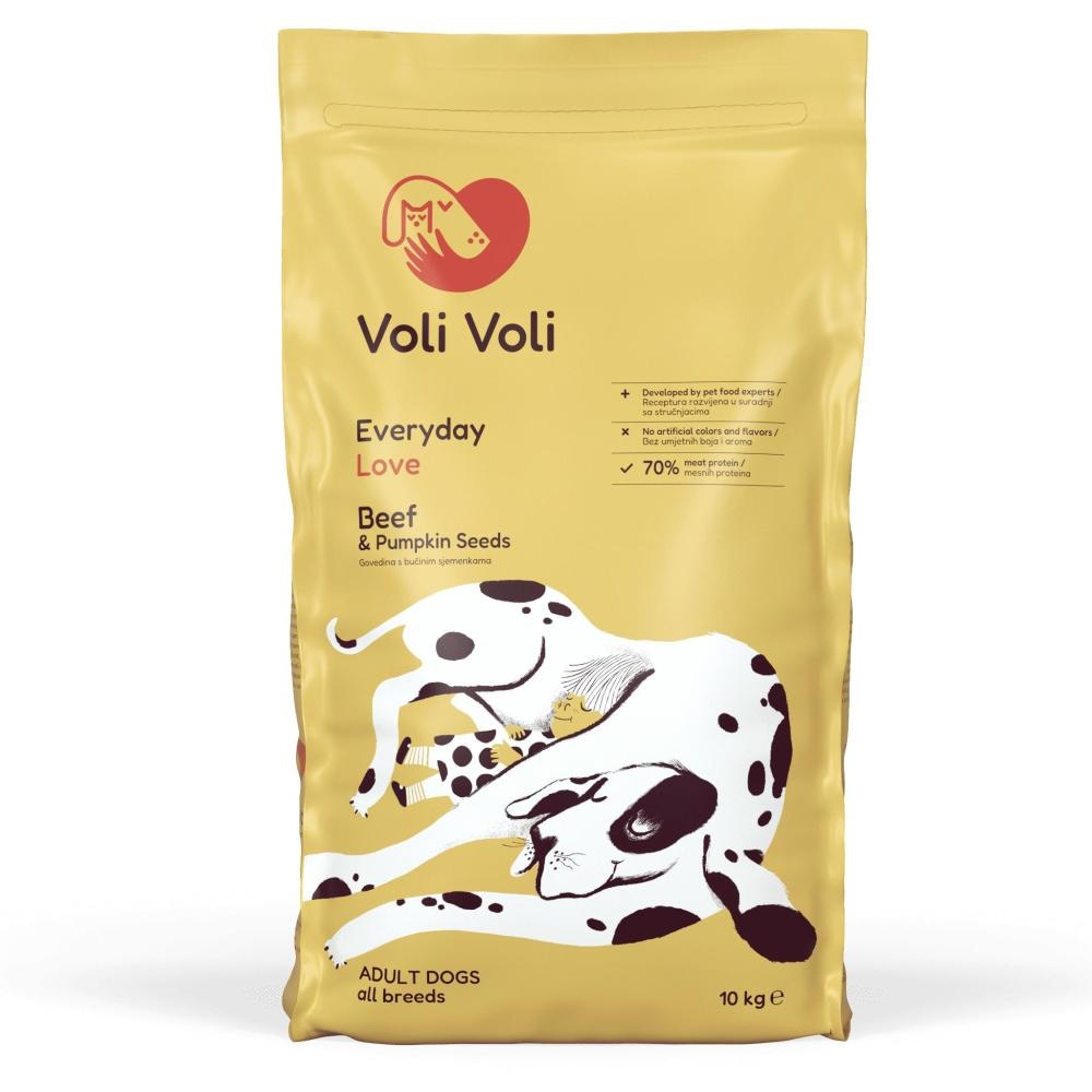 Hrana za pse VoliVoli Love Beef 10 kg - Akcija u trgovini KTC