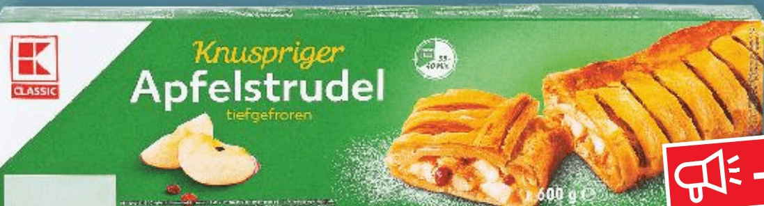 Savijača 600 g Classic - Akcija u trgovini Kaufland