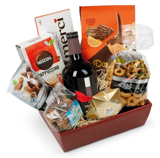 Božićna poklon košarica 1 pak - Akcija u trgovini Interspar