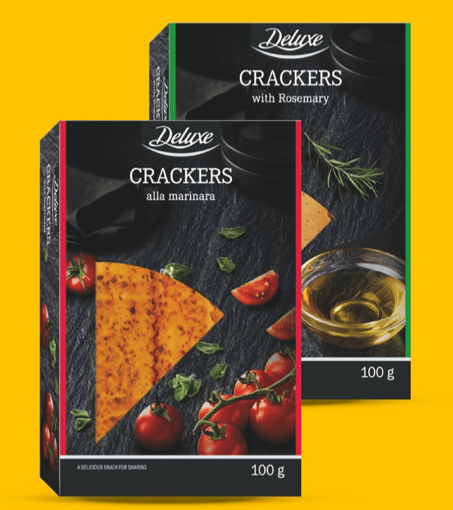 Deluxe Crackers 100 g - Akcija u trgovini Lidl