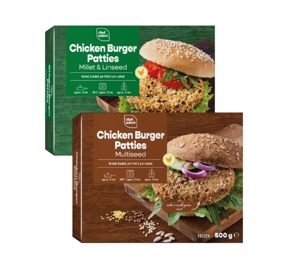 CHEF SELECT Pileći burger 500 g Akcija u trgovini Lidl