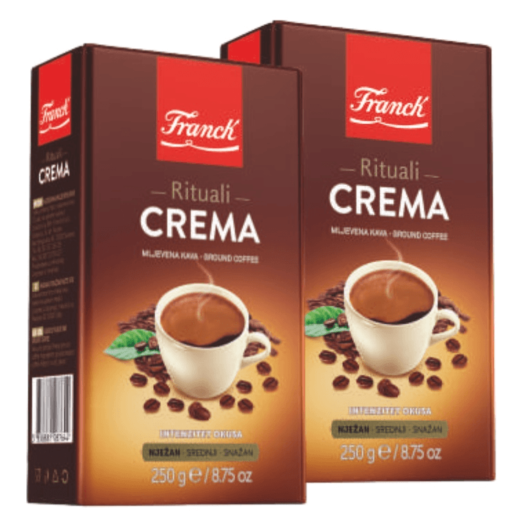 Crema, Franck Kava mljevena 250 g - Akcija u trgovini Tommy