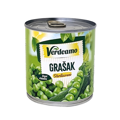 Verdeamo Grašak 265 g - Akcija u trgovini Studenac