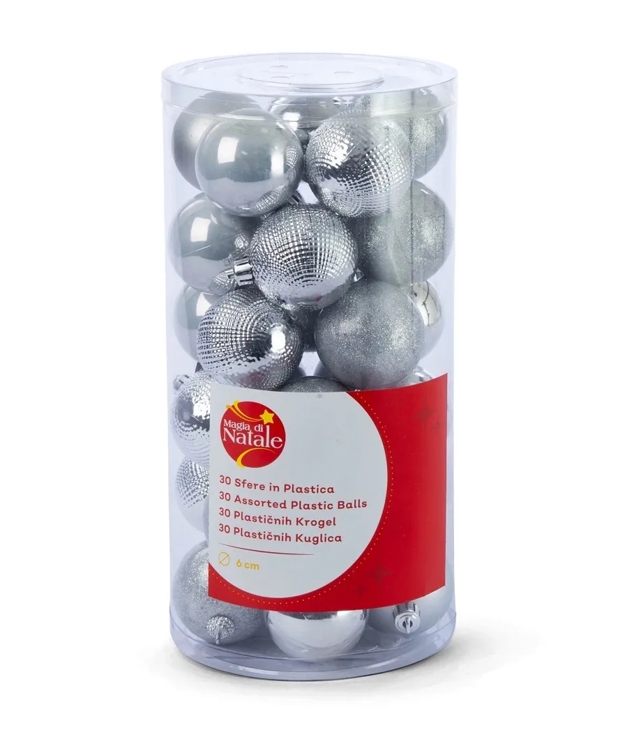 Set kuglica 30 kom Magia di Natale - Akcija u trgovini Eurospin
