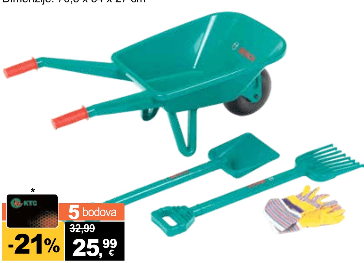 Dječje tačke s alatom Bosch - Akcija u trgovini KTC