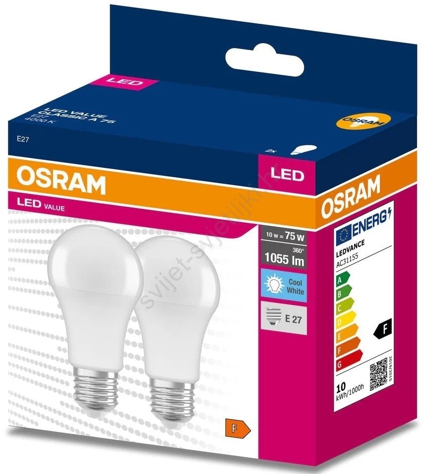 OSRAM Žarulja 2x - Akcija u trgovini Plodine