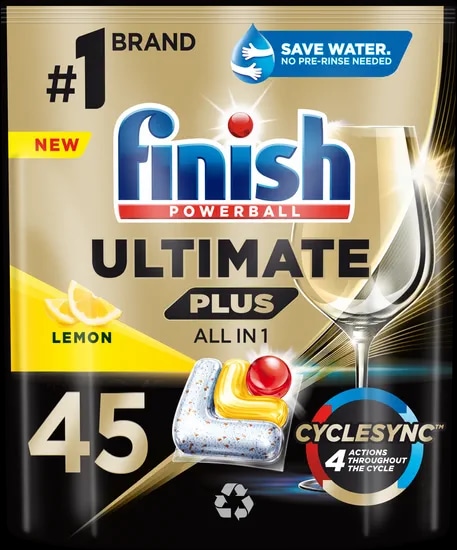 Finish Tabs Ultimate Plus limun 110 pranja - Akcija u trgovini Lidl