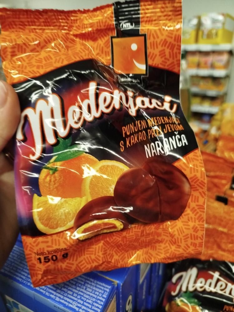 Medenjaci naranča 150 g - Akcija u trgovini NTL