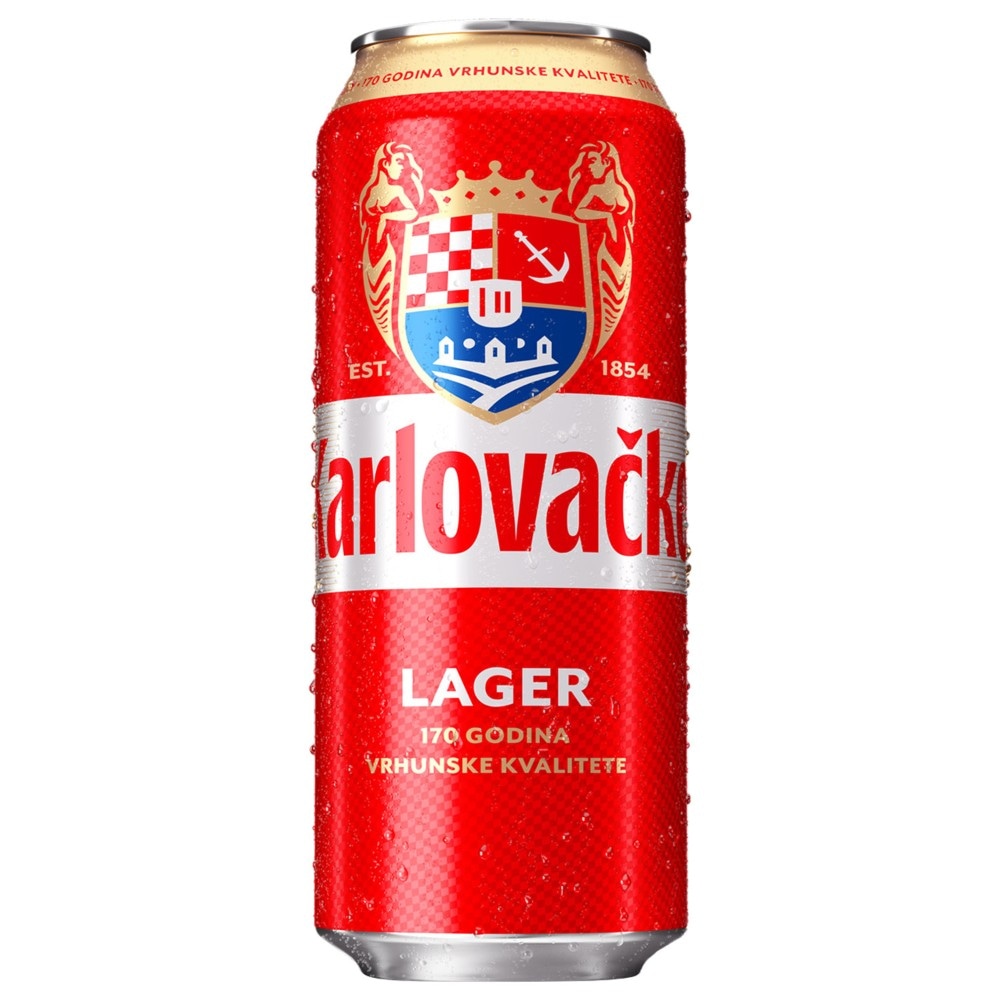 Karlovačko svijetlo pivo 500 ml - Akcija u trgovini NTL
