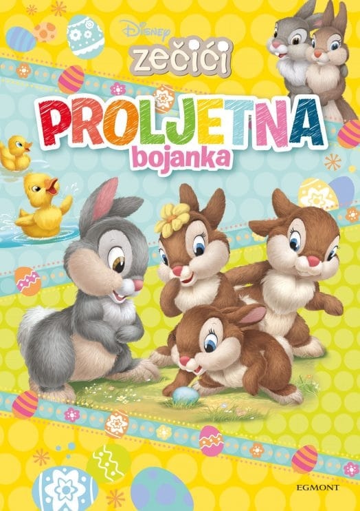 Bojanka Zečići proljetna bojanka EGMONT - Akcija u trgovini KTC