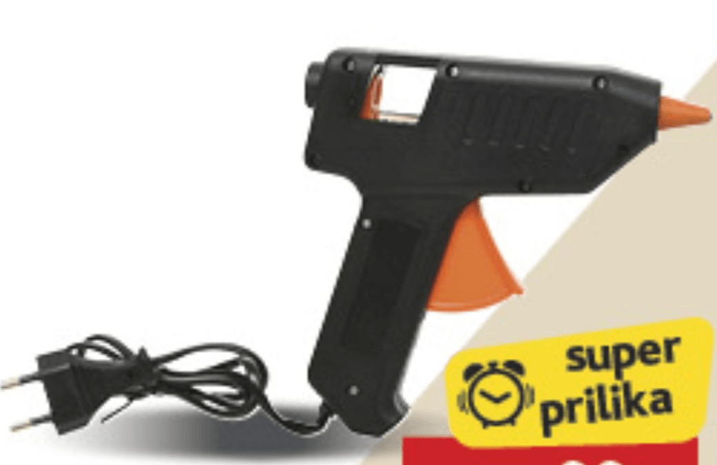 Pištolj za silikon - Akcija u trgovini Konzum