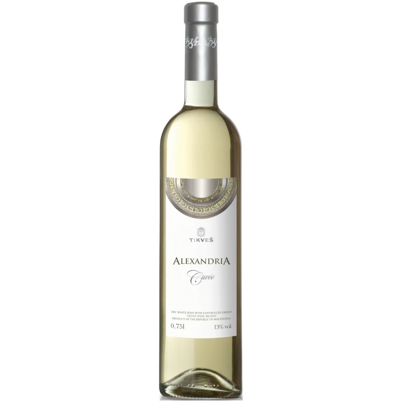 Vino Riesling Alexandria 0.75 L Tikveš - Akcija u trgovini Spar
