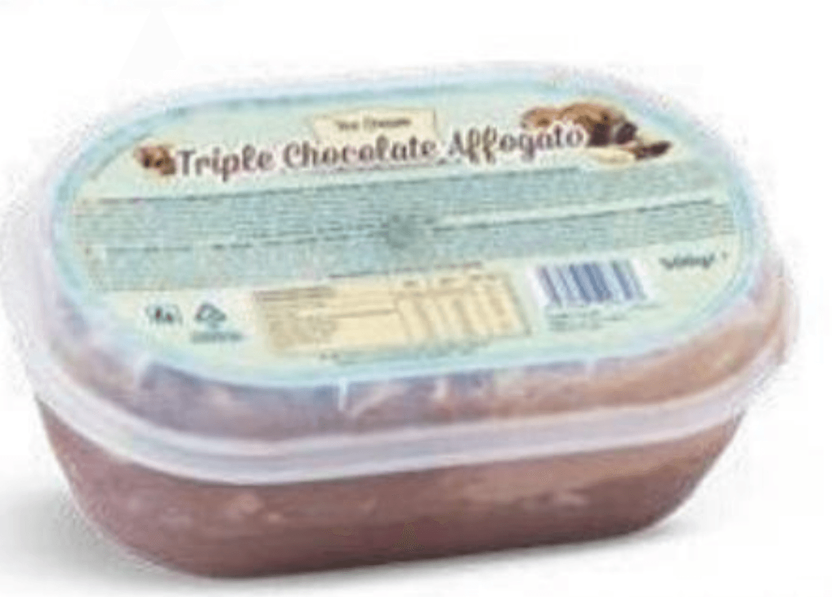 Sladoled čoko trio s glazurom od čokolade 500 g - Akcija u trgovini Eurospin