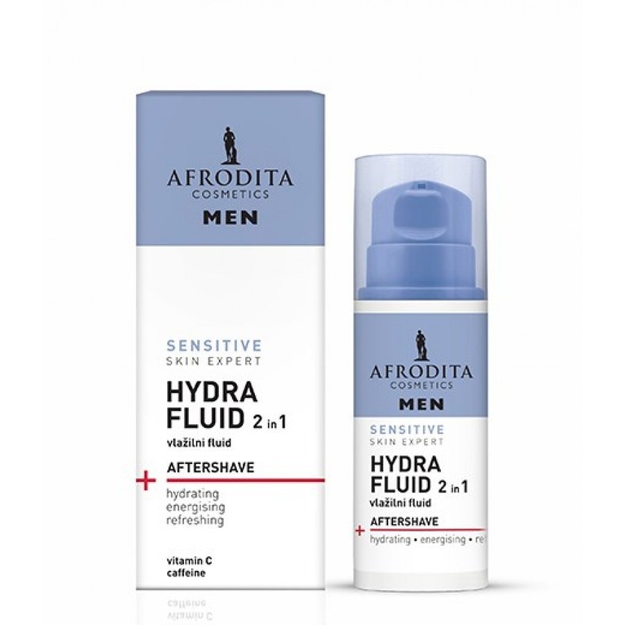 Afrodita Men sensitive fluid 50 ml Akcija u trgovini Bipa