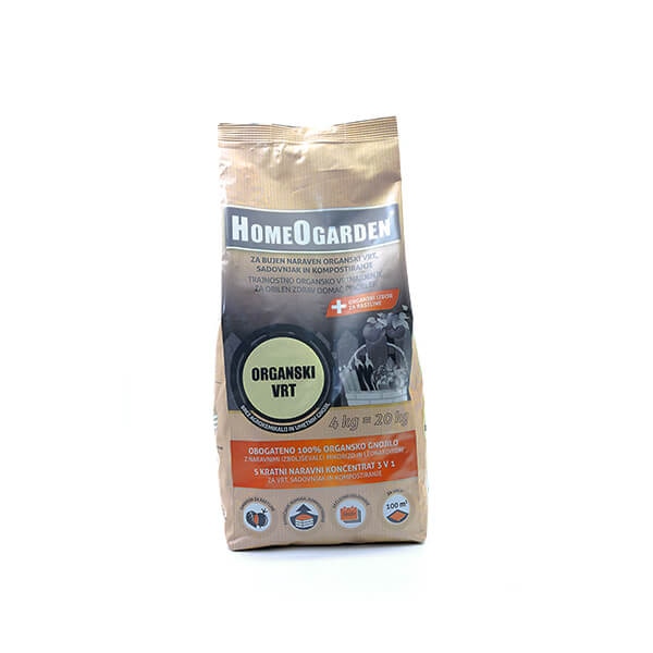 Organski vrt 4 kg HOMEOGARDEN - Akcija u trgovini Pevex