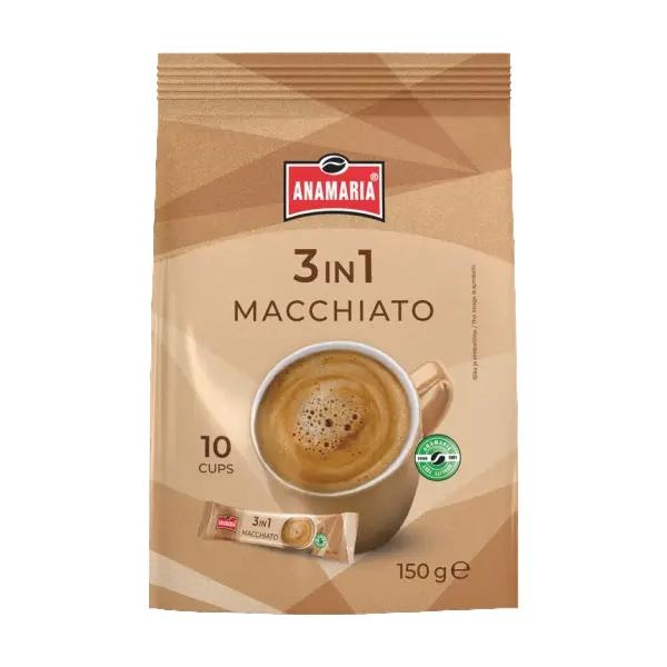 Kava instant Anamaria 3in1 Macchiato 150 g - Akcija u trgovini NTL
