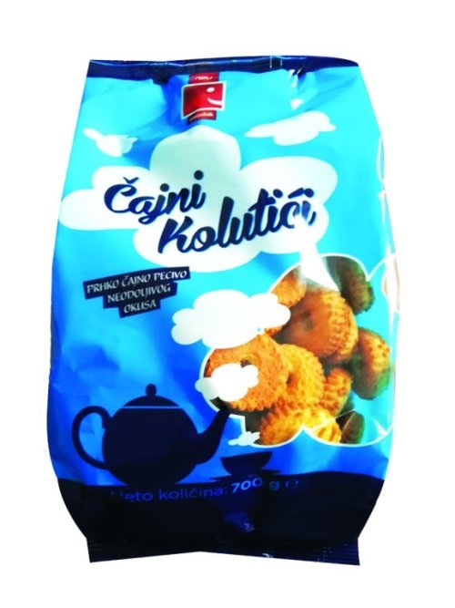 Keks čajni kolutići 700 g Smiješak - Akcija u trgovini NTL