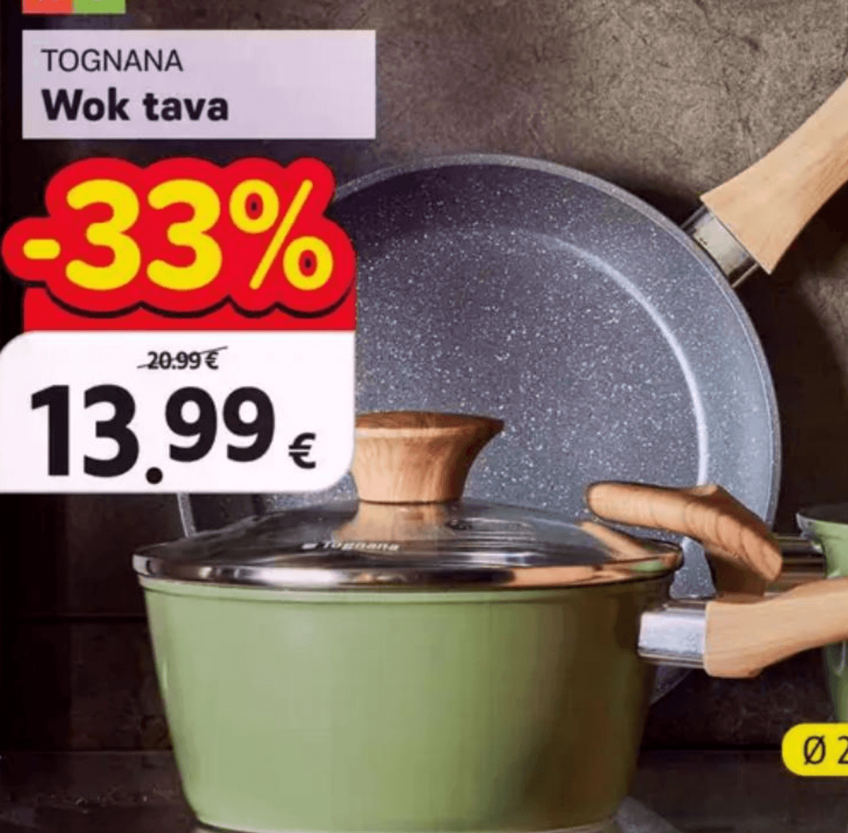 Tognana Wok tava - Akcija u trgovini Plodine