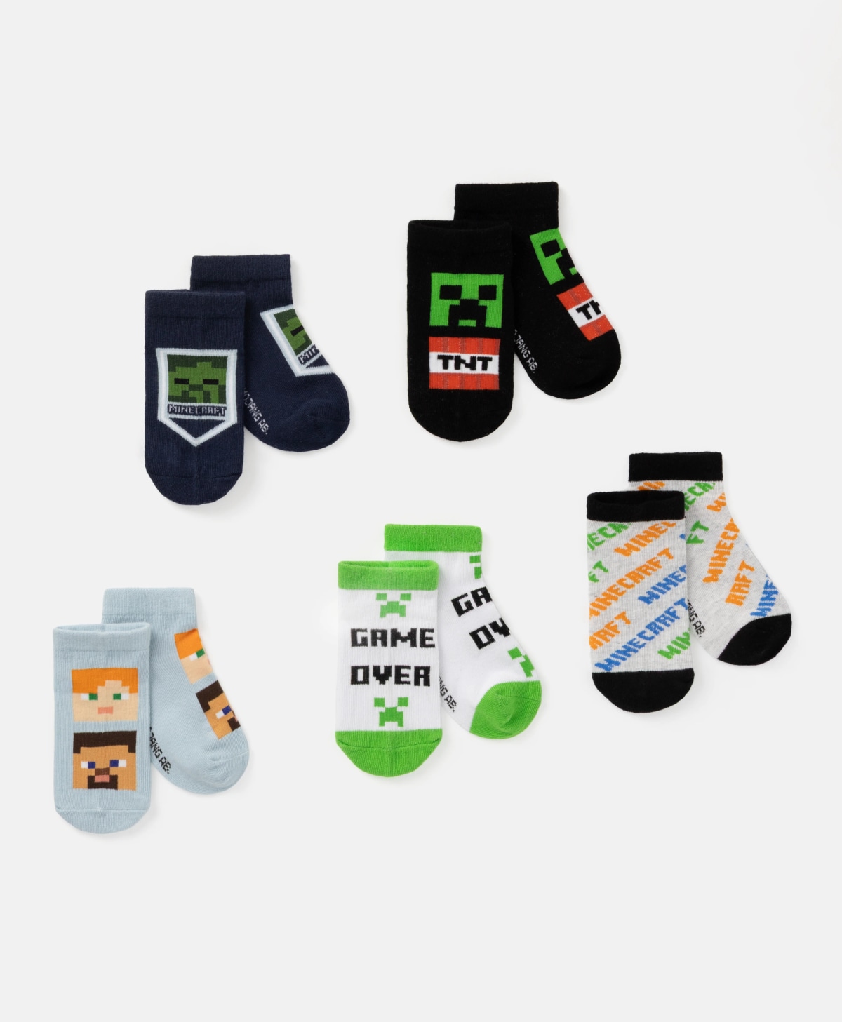 Minecraft set čarapa za dječake Akcija u trgovini Pepco