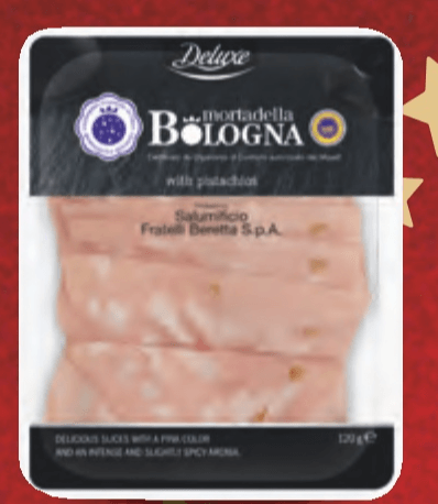 Deluxe Mortadella Bologna s pistacijama 120 g - Akcija u trgovini Lidl