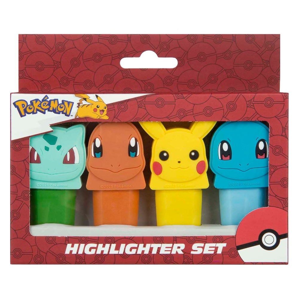 Pokémon tekstmarkeri 4 kom Akcija u trgovini Kaufland