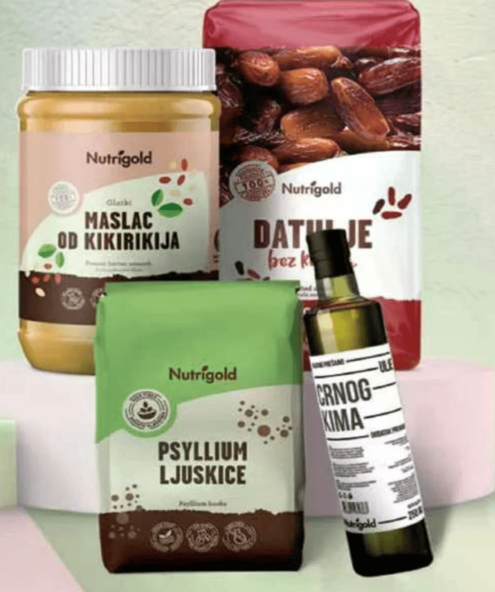 Odabrani Nutrigold proizvodi - Akcija u trgovini Bipa
