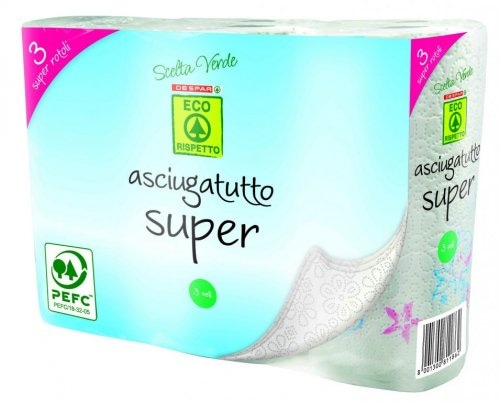 Papirnati ručnici DESPAR 3 role - Akcija u trgovini Interspar