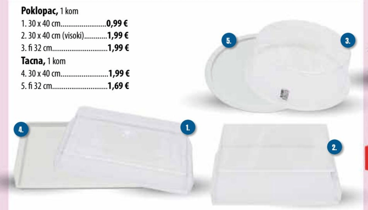 Poklopac 1 kom - Akcija u trgovini NTL