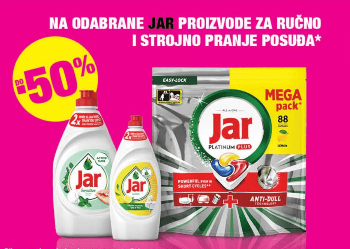 Odabrani Jar proizvodi - Akcija u trgovini Bipa
