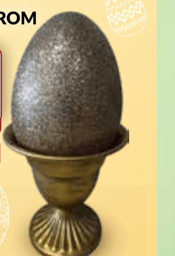 Jaje s gliterom - Akcija u trgovini Bakmaz