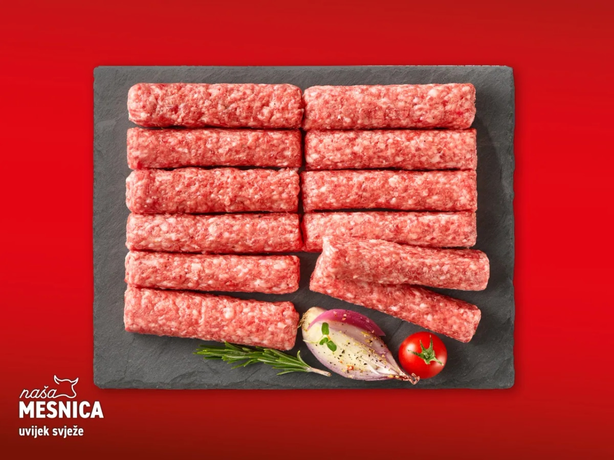 Svježi ćevapčići 1 kg - Akcija u trgovini Lidl