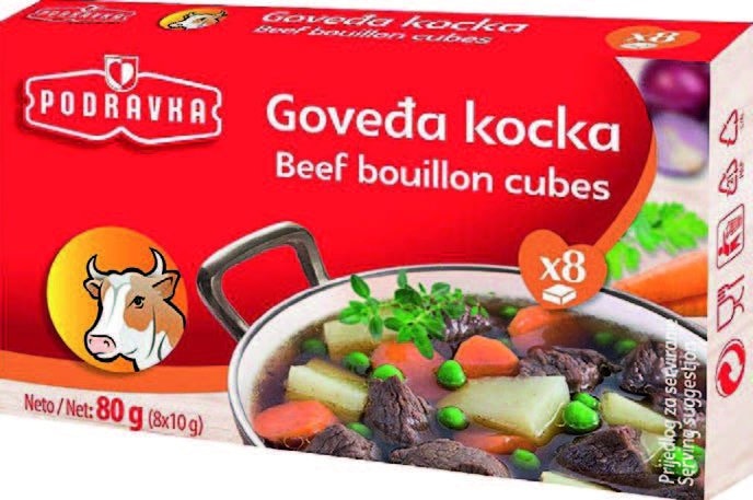 Podravka Kocka za juhu 120 g - Akcija u trgovini Studenac