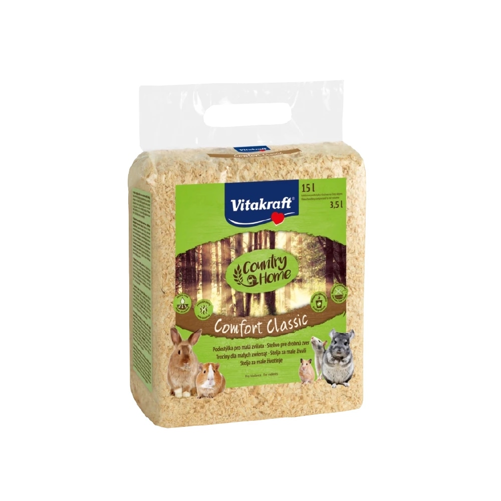 Vitakraft piljevina za glodavce Country & Home Comfort Classic 15l - Akcija u trgovini Konzum