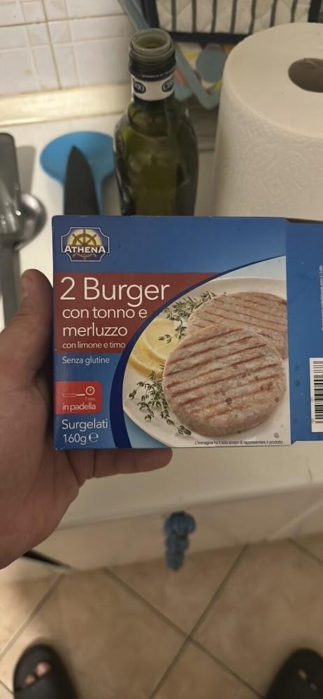 Athena Riblji burgeri s povrćem 160 g - Akcija u trgovini Eurospin