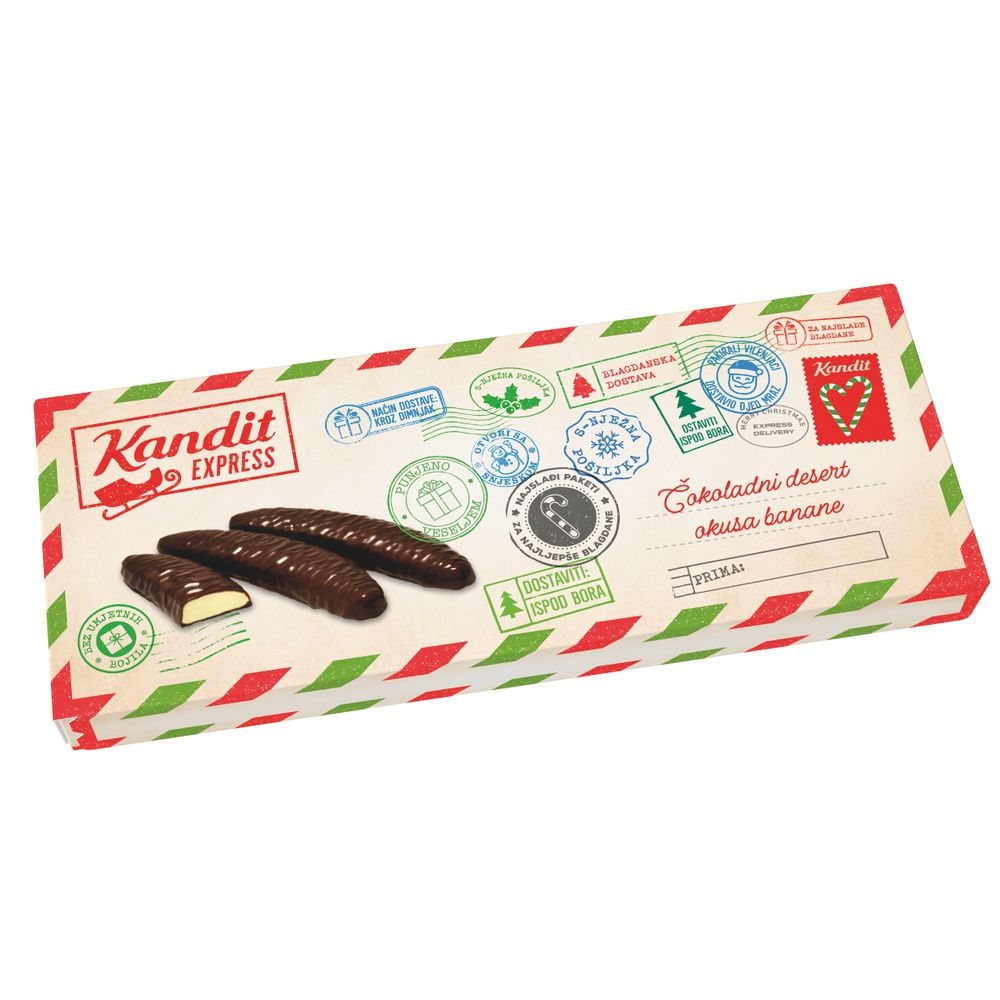 Čoko banana Xmas 280g Kandit - Akcija u trgovini KTC
