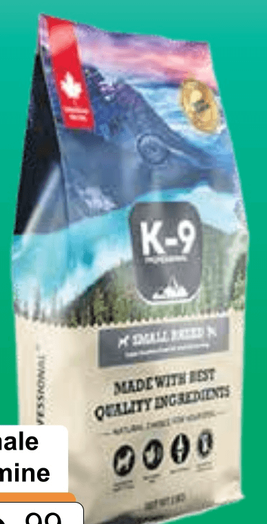 Hrana za pse K-9 2 kg - Akcija u trgovini KTC