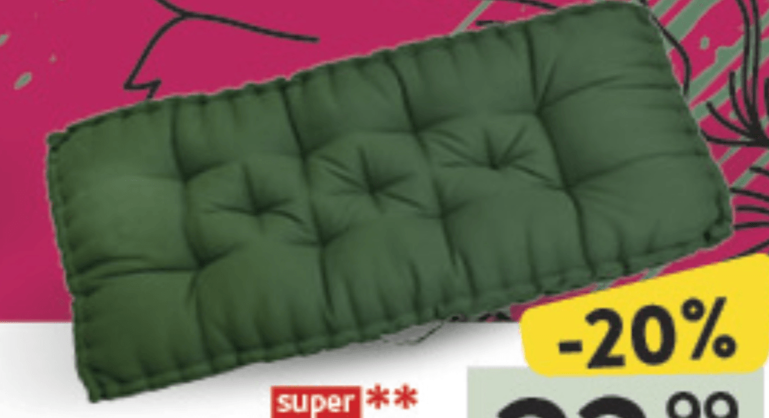 Jastuk za paletu - Akcija u trgovini Konzum