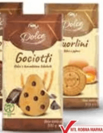 Keks Dolce s komadićima čokolade 300 g NTL - Akcija u trgovini NTL