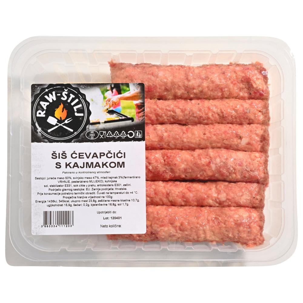 Raw-Štilj Šiš ćevapi 420g - Akcija u trgovini Konzum