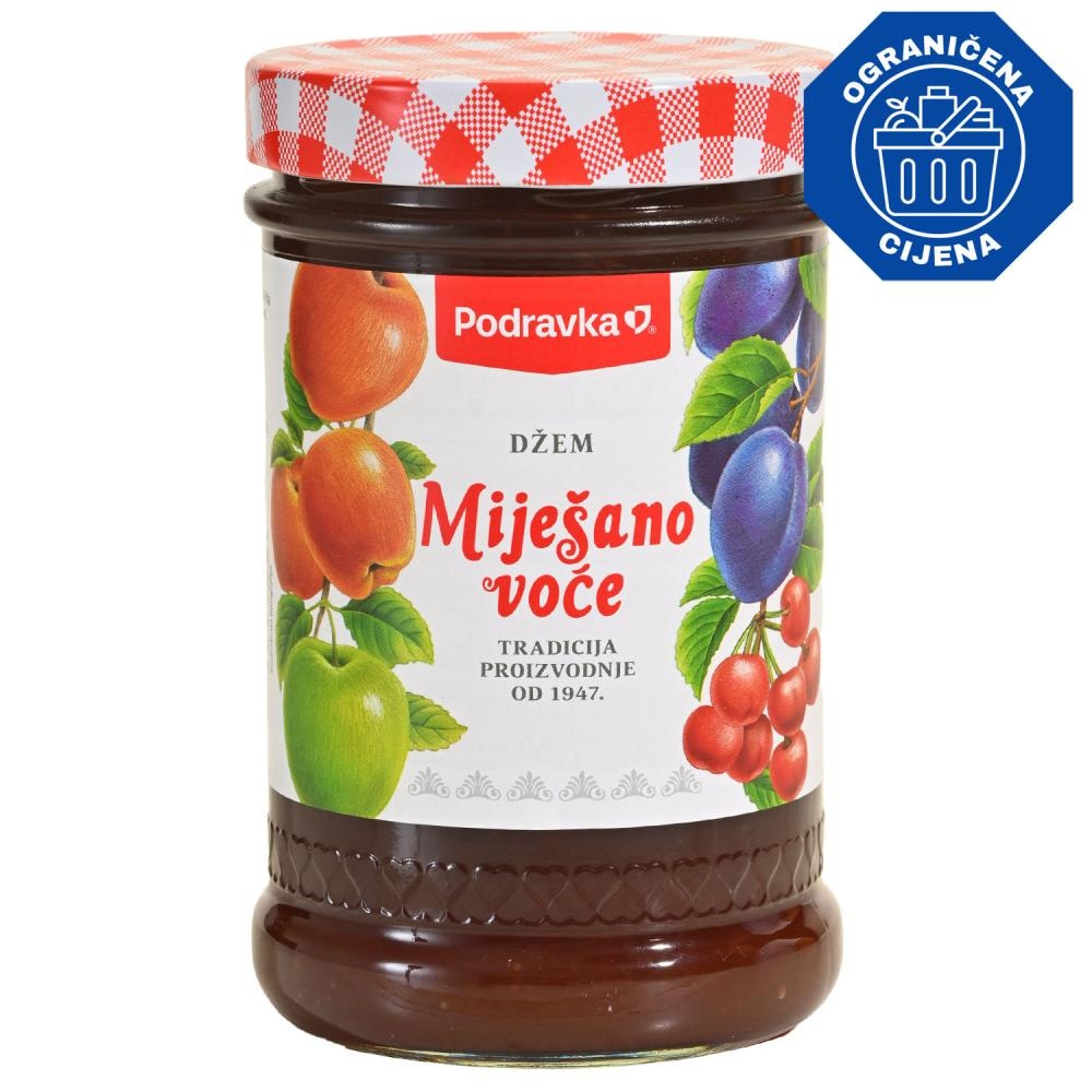 Džem miješano voće Podravka 690 g - Akcija u trgovini KTC