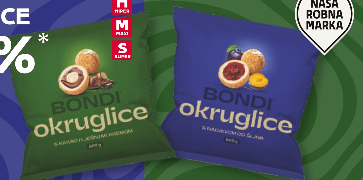 Bondi Okruglice - Akcija u trgovini Tommy