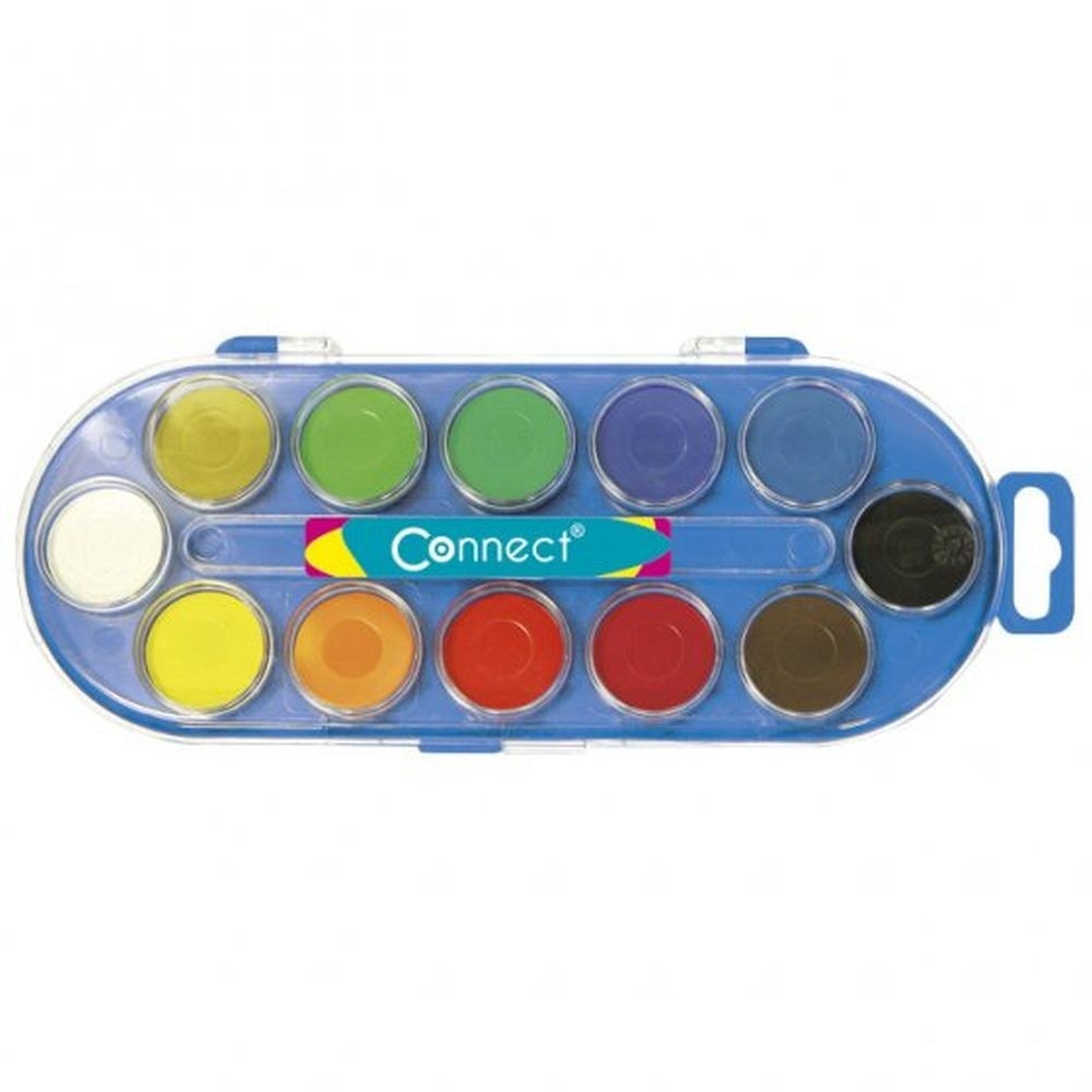 Vodena boja fi 30mm 12 boja CONNECT - Akcija u trgovini KTC