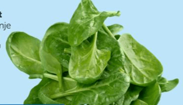 Špinat 400 g - Akcija u trgovini Interspar