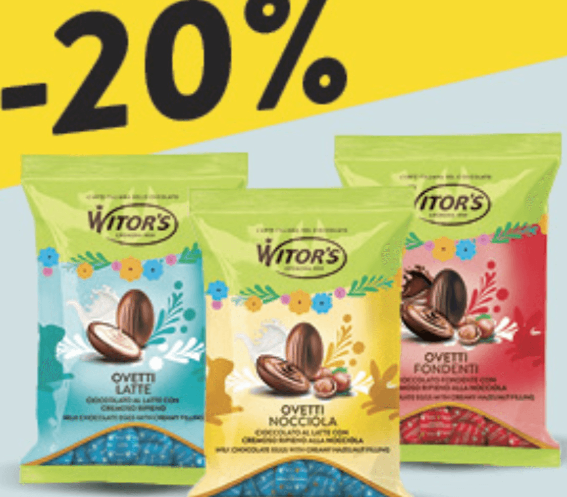 Witors mini jaja - Akcija u trgovini Konzum