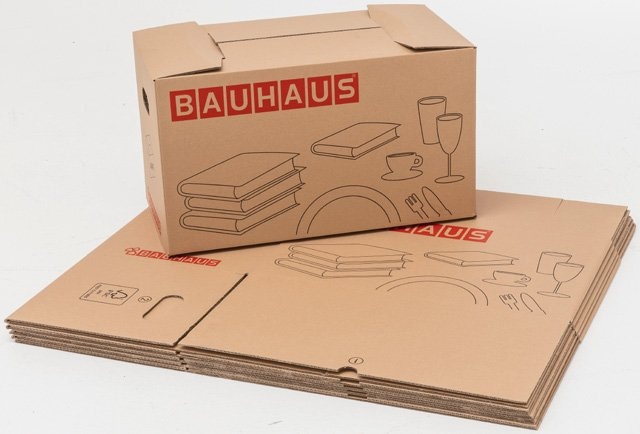 Kartonska kutija za knjige i posuđe 64 l BAUHAUS - Akcija u trgovini Bauhaus