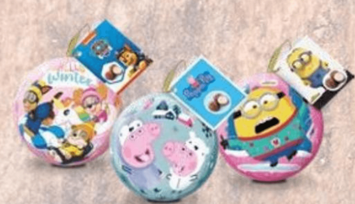 Čokoladni bomboni u metalnoj kuglici 20 g - Akcija u trgovini Eurospin