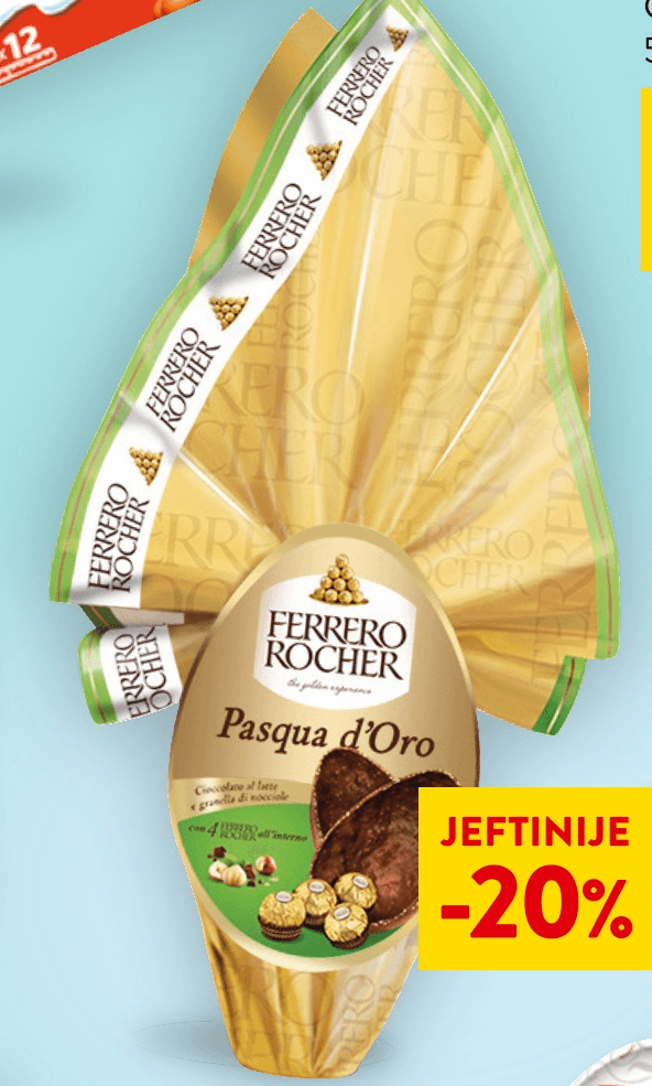 Praline Ferrero Rocher 212.5 g - Akcija u trgovini Interspar