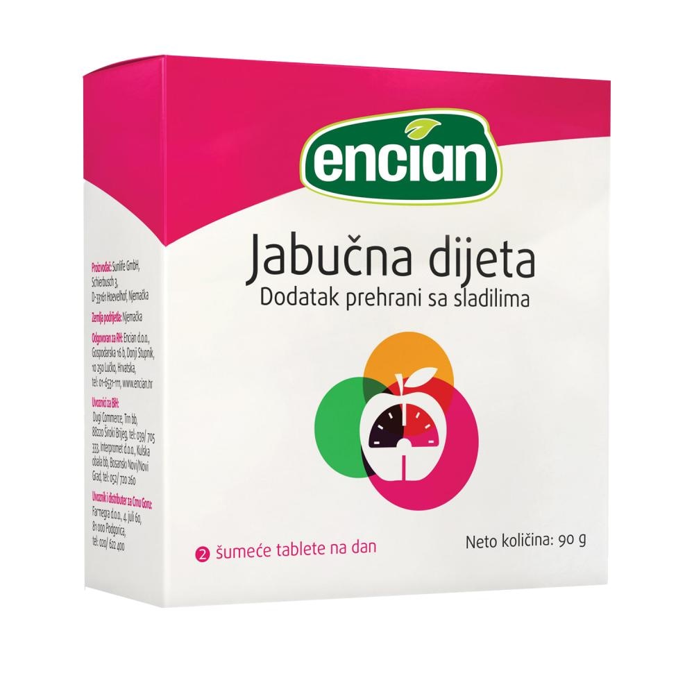 encian Jabučna dijeta 20 kom. - Akcija u trgovini Dm