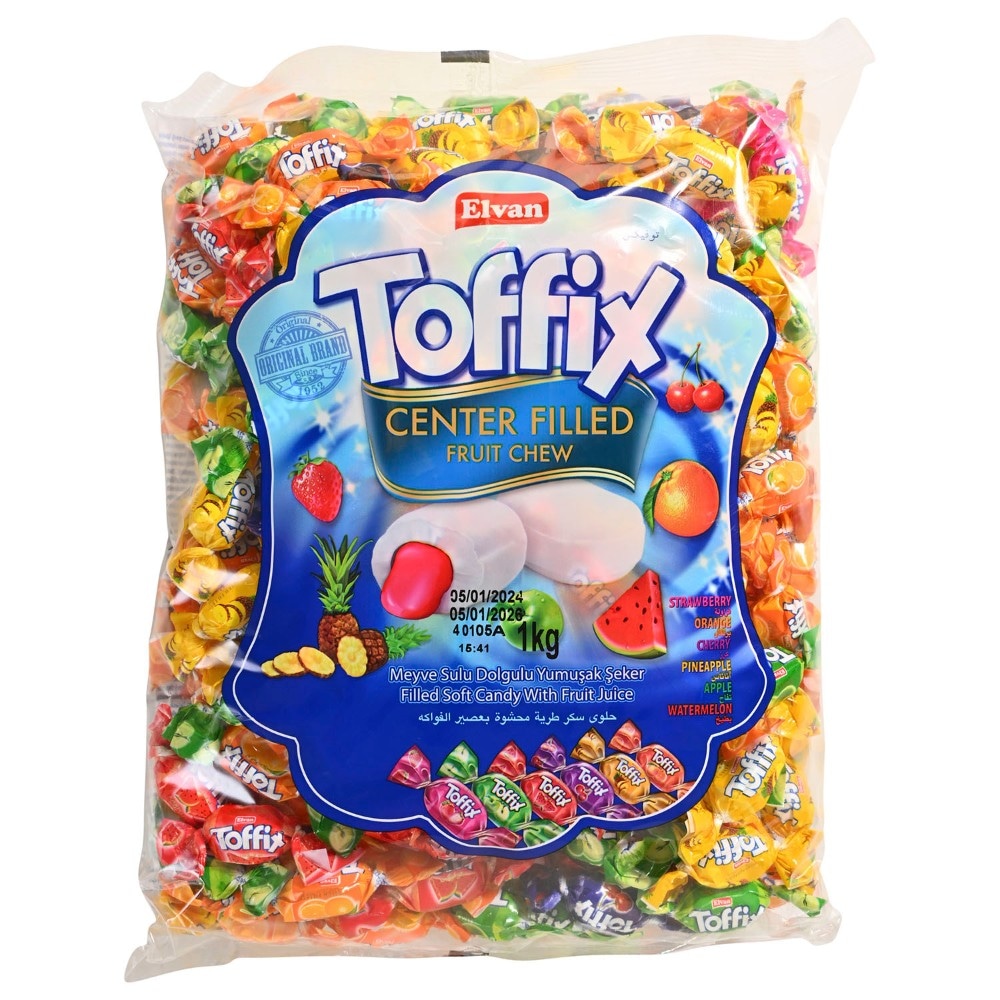 Elvan mekani bomboni Toffix 1000 g Akcija u trgovini Metro