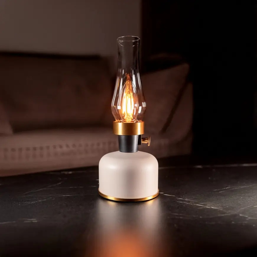 Svjetiljka Olia Beige USB Akcija u trgovini Merkury